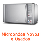 Microondas novos e usados